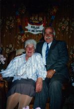 1987 45-jarig Huwelijk Pieter van Steenderen de Kok en Christina de Wolf  